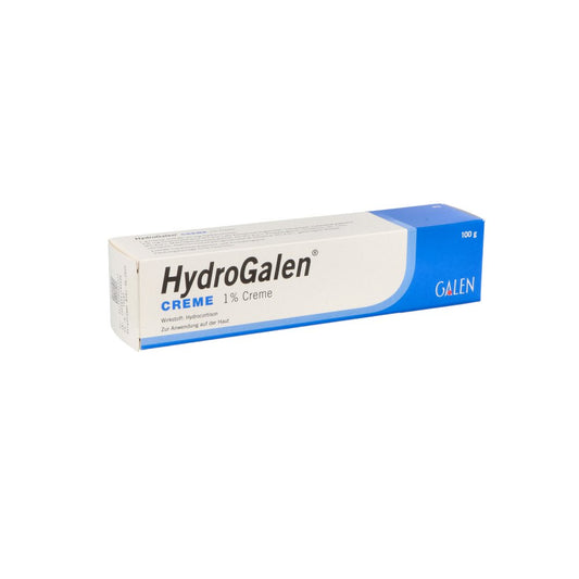Das Produktfoto zeigt Hydrogalen Creme 1% (100 g) PZN 08604447