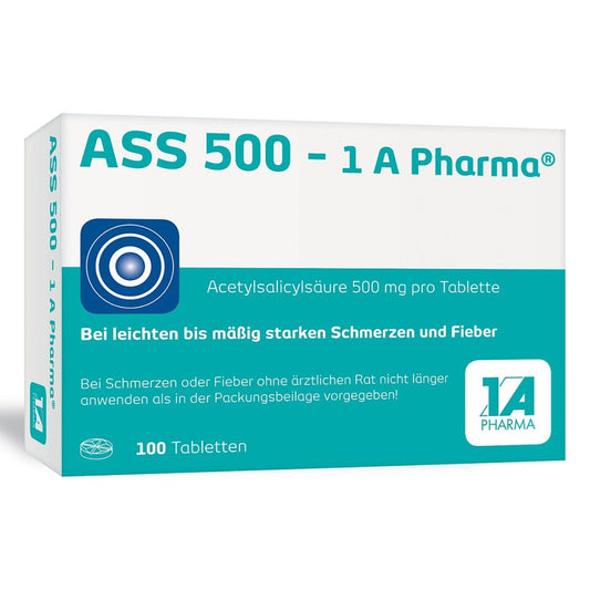 Ass 500-1a Pharma Tabletten (100 stk)
