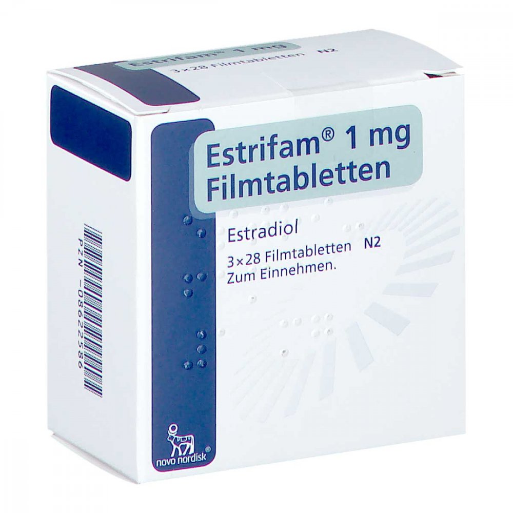 Estrifam 1 Mg Filmtabletten (3X28 stk)