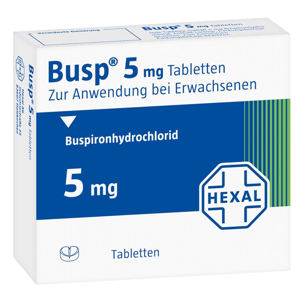 Busp 5 Mg Tabletten (50 stk)