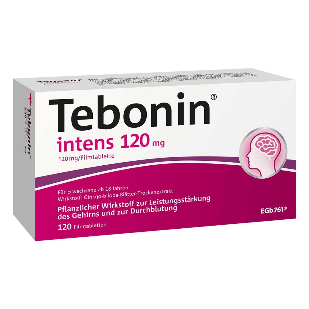 Tebonin Intens 120 Mg Filmtabletten (120 stk)