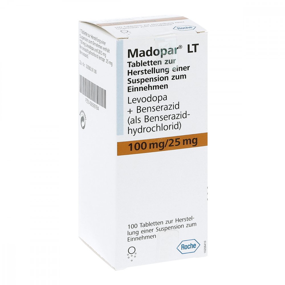 Madopar Lt Tabl.Z.Herst.E.Susp.Z.Einnehmen (100 stk)