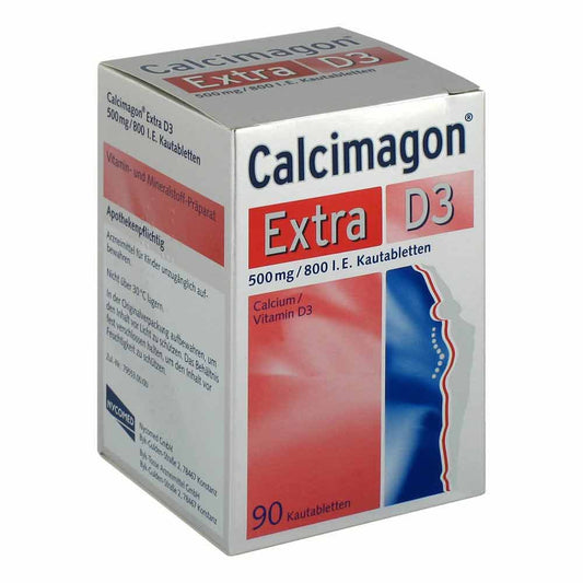 Calcimagon Extra D3 Kautabletten (90 stk)
