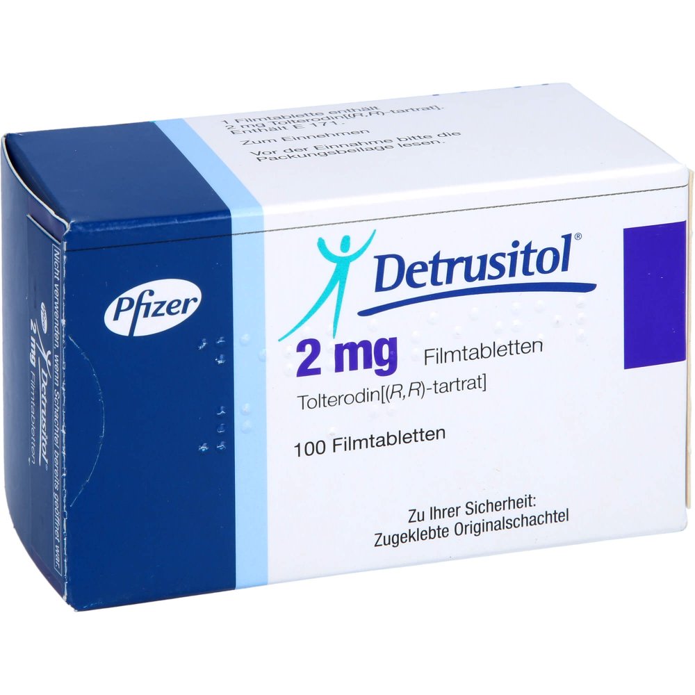 Detrusitol 2 Mg Filmtabletten (100 stk)