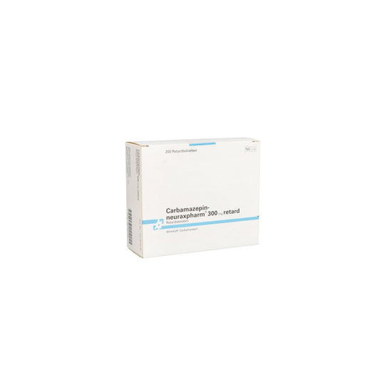 Das Produktfoto zeigt Carbamazepin-Neuraxpharm 300 Mg Retard Tabl. (200 stk) PZN 08782284