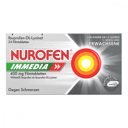Nurofen Immedia 400 Mg Filmtabletten (24 stk)