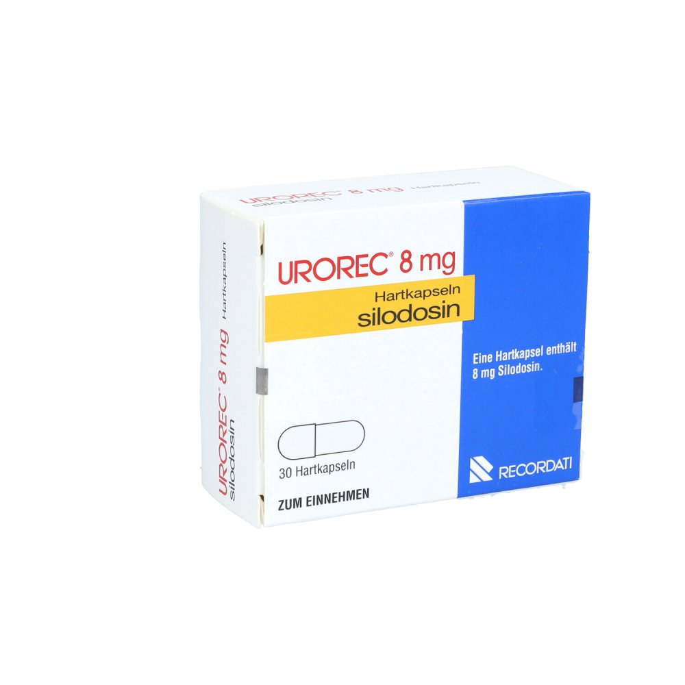 Das Produktfoto zeigt Urorec 8 Mg Hartkapseln (30 stk) PZN 08806033