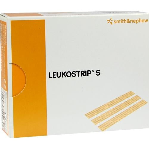 Das Produktfoto zeigt Leukostrip S Wundnahtstreifen 6,4x76 Mm (50X3 stk) PZN 08828276