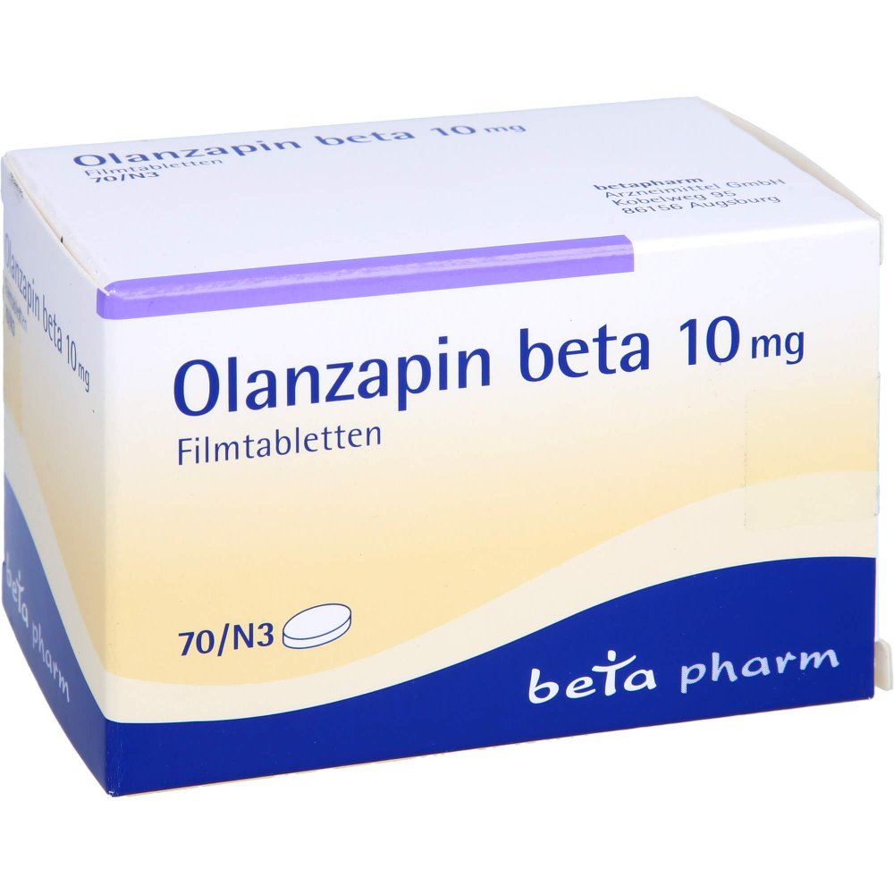 Olanzapin Beta 10 Mg Filmtabletten (70 stk)