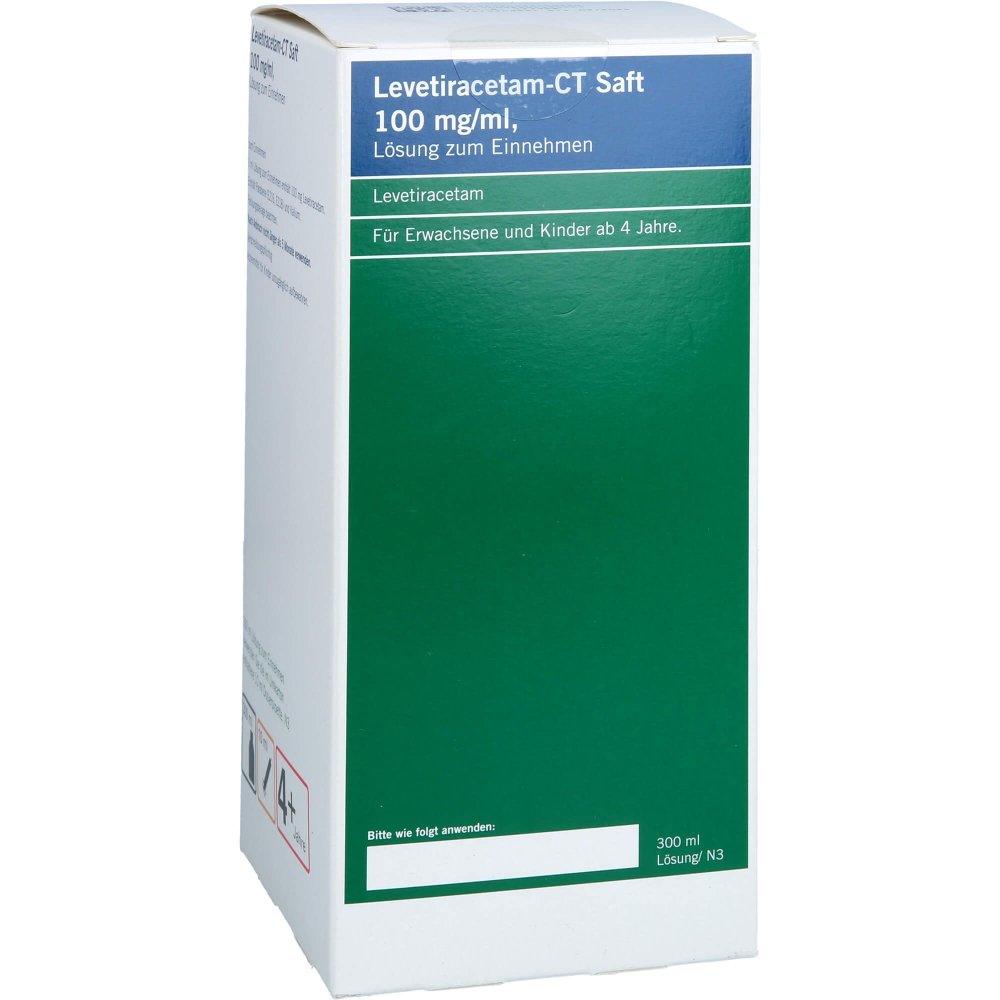 Levetiracetam-Ct Saft 100 Mg/Ml 10ml Dosierspr. (300 ml)