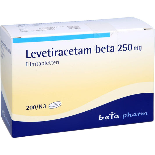 Levetiracetam Beta 250 Mg Filmtabletten (200 stk)