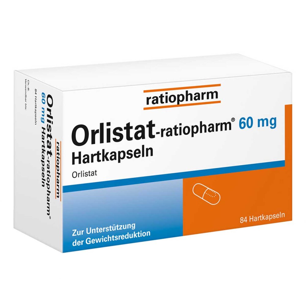 Orlistat-Ratiopharm 60 Mg Hartkapseln (84 stk)