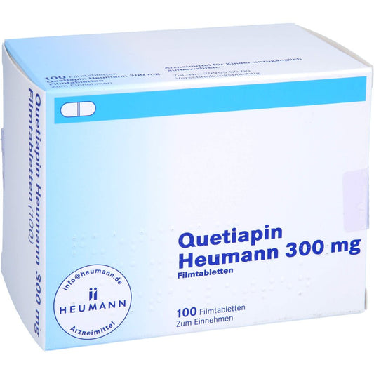 Quetiapin Heumann 300 Mg Filmtabletten (100 stk)