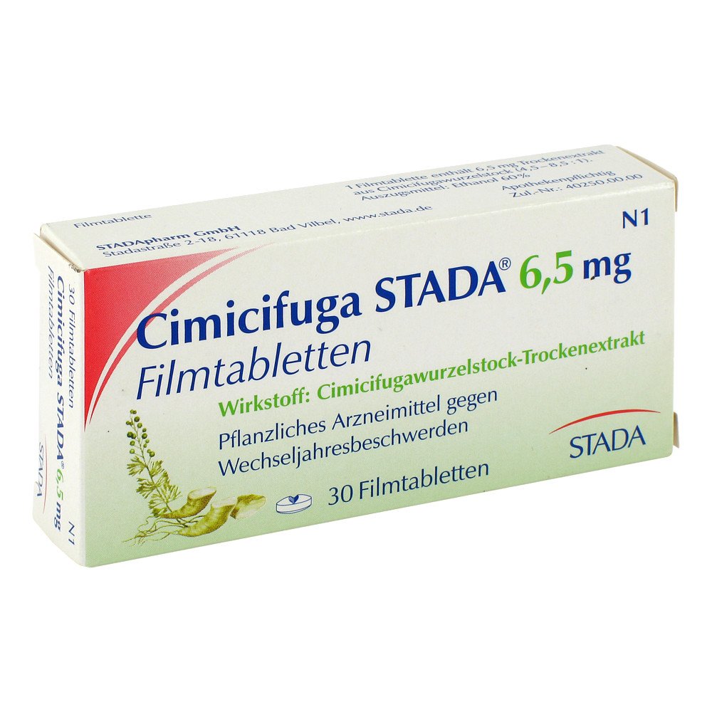 Das Produktfoto zeigt Cimicifuga Stada Filmtabletten (30 stk) PZN 08865389