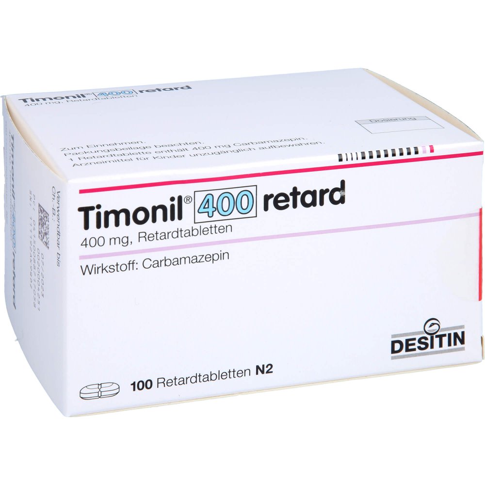 Das Produktfoto zeigt Timonil 400 Retard Tabl. (100 stk) PZN 08871705