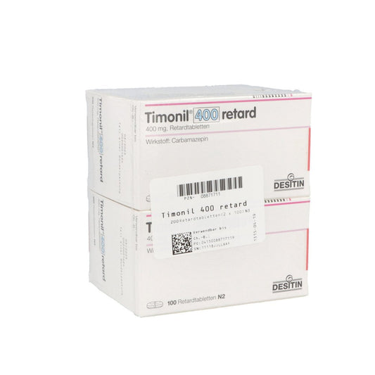 Das Produktfoto zeigt Timonil 400 Retard Tabl. (200 stk) PZN 08871711