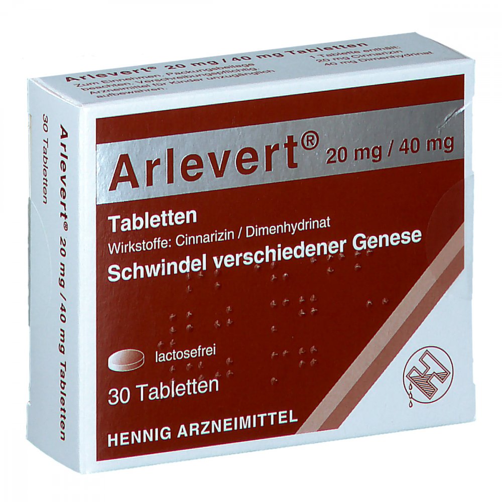 Arlevert 20 Mg/40 Mg Tabletten (30 stk)