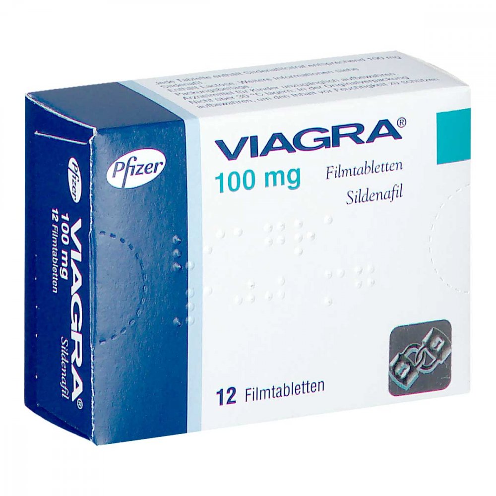 Viagra 100 Mg Filmtabletten (12 stk)