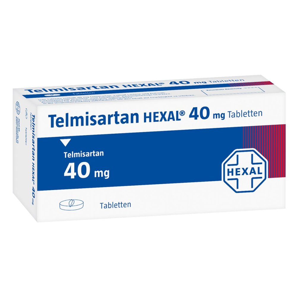 Telmisartan Hexal 40 Mg Tabletten (98 stk)