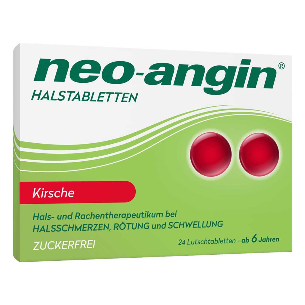 Neo-Angin Halstabletten Kirsche (24 stk)