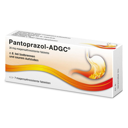 Pantoprazol Adgc 20 Mg Magensaftres.Tabletten (7 stk)