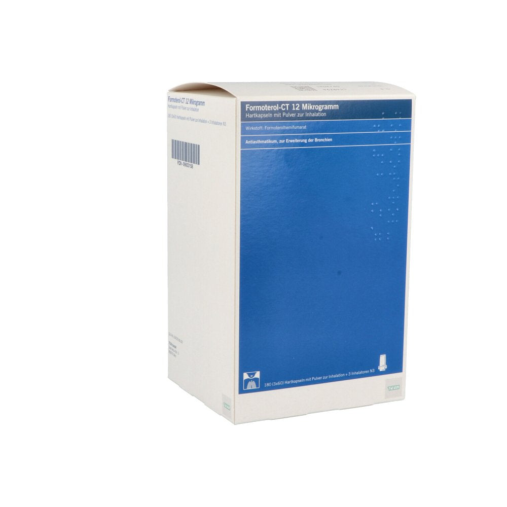 Formoterol-Ct 12 Mikrogramm Hartkps.M.Plv.Z.Inhal. (180 stk)