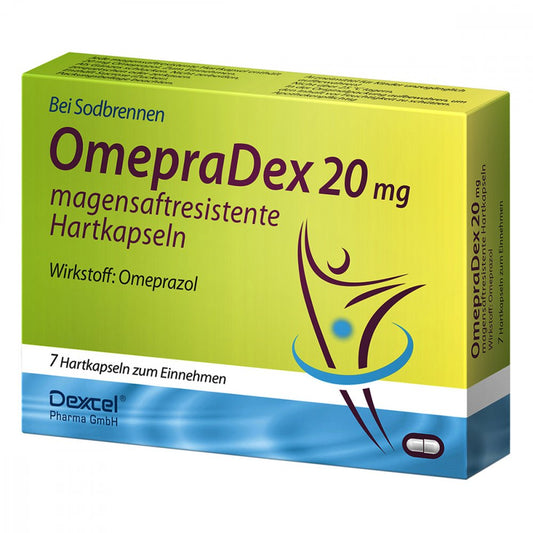Omepradex 20 Mg Magensaftresistente Hartkapseln (7 stk)
