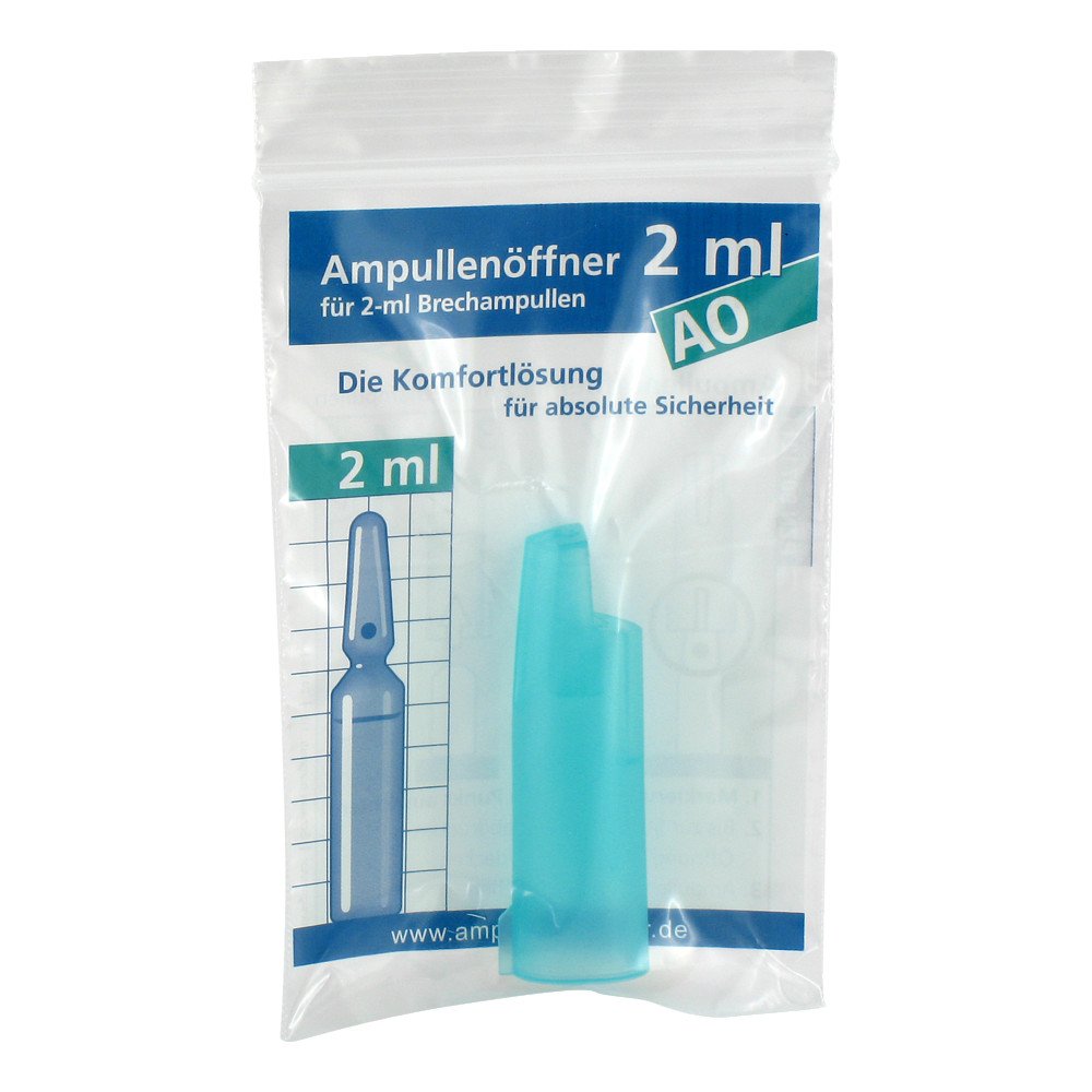 Das Produktfoto zeigt Ampullenöffner F.2 Ml Brechampullen (1 stk) PZN 09071214