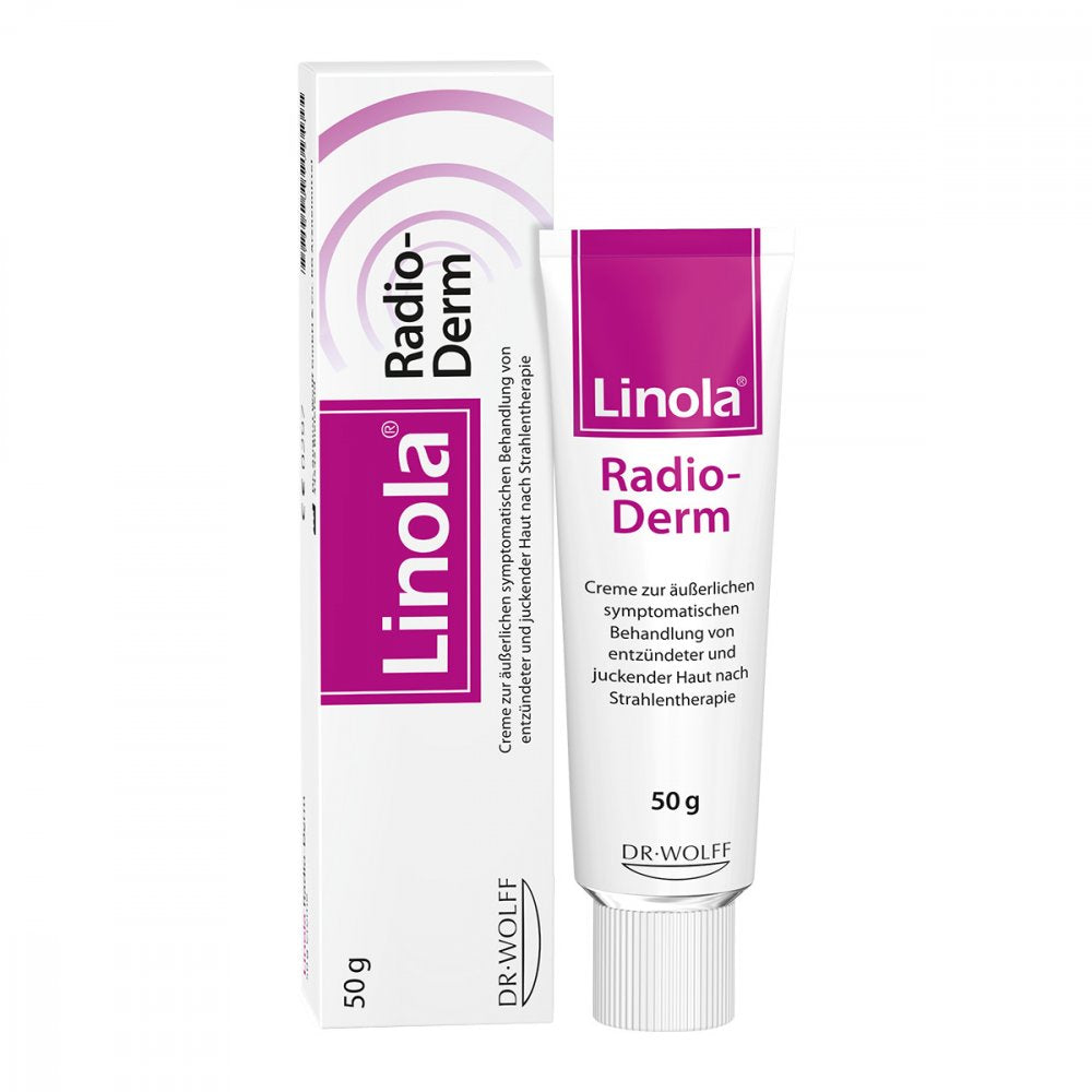 Das Produktfoto zeigt Linola Radioderm Creme (50 g) PZN 09077211