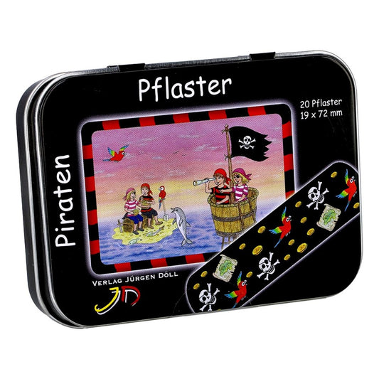 Das Produktfoto zeigt Kinderpflaster Piraten Dose (20 stk) PZN 09078038