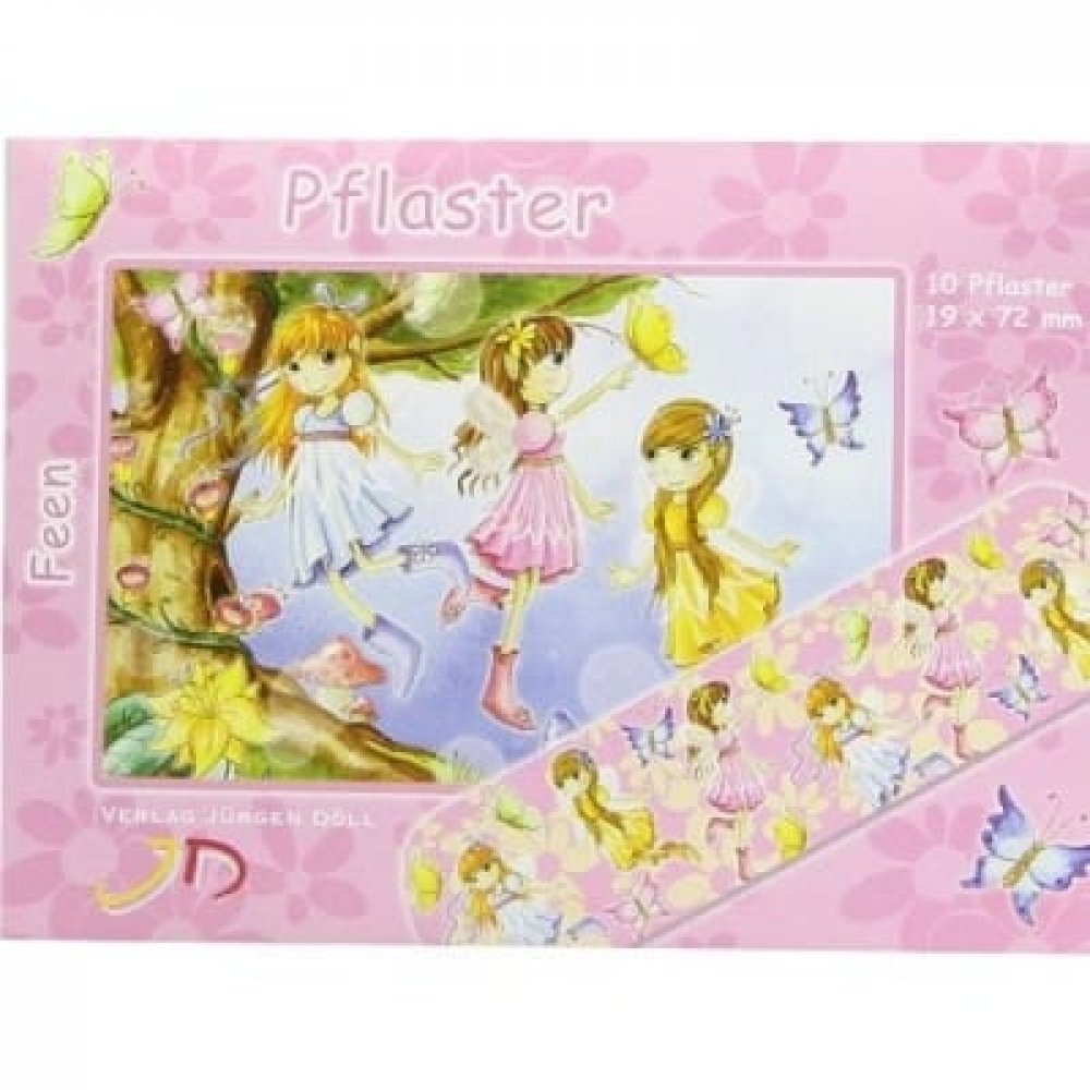Das Produktfoto zeigt Kinderpflaster Feen Briefchen (10 stk) PZN 09078191