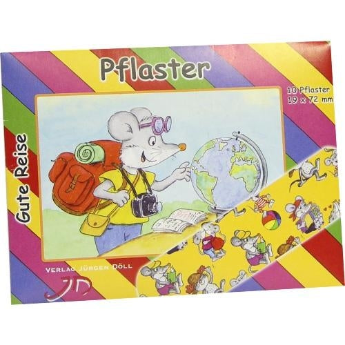 Das Produktfoto zeigt Kinderpflaster Gute Reise Briefchen (10 stk) PZN 09078245