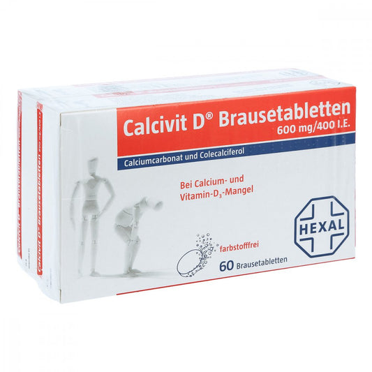 Das Produktfoto zeigt Calcivit D Brausetabletten (120 stk) PZN 09097188