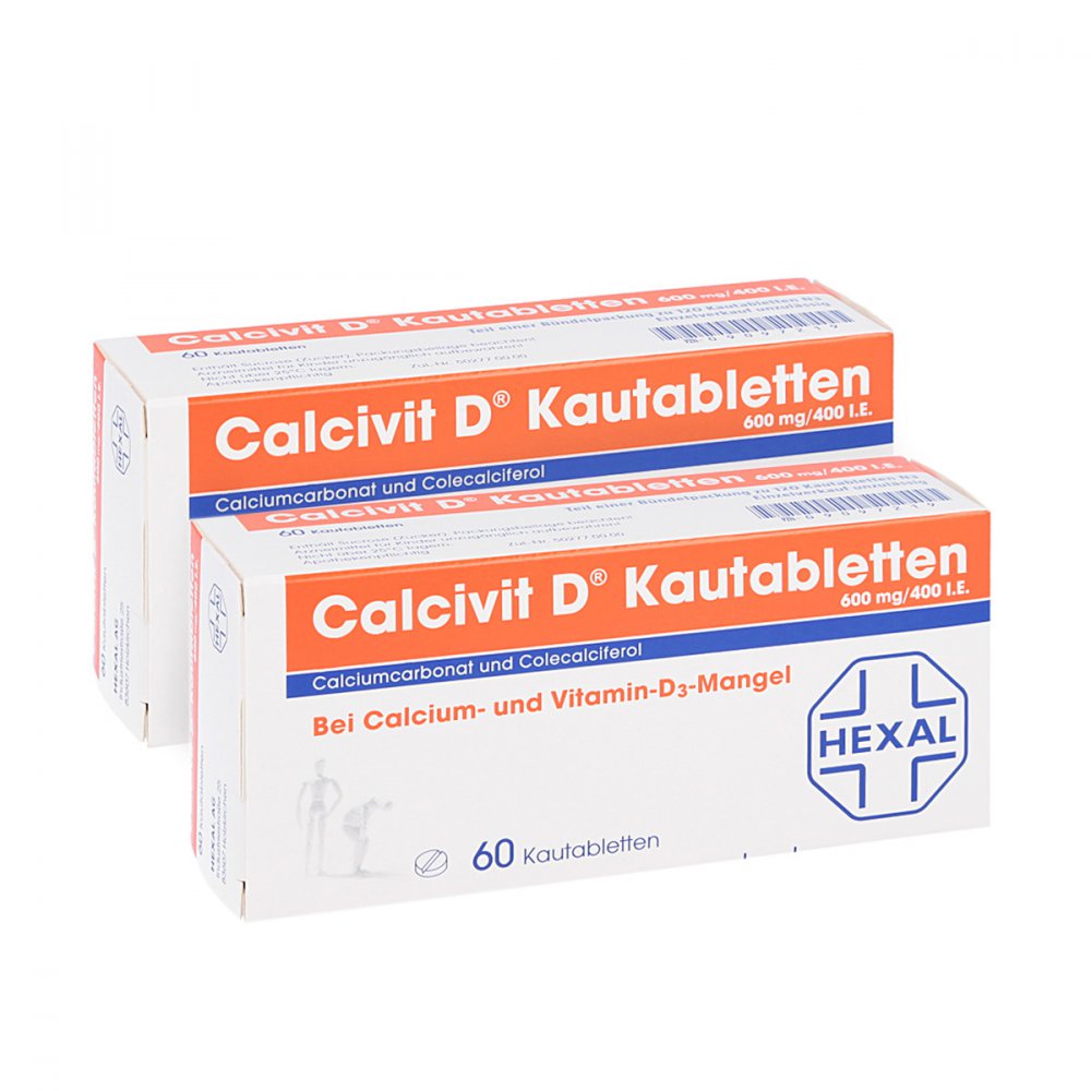 Das Produktfoto zeigt Calcivit D Kautabletten (120 stk) PZN 09097219