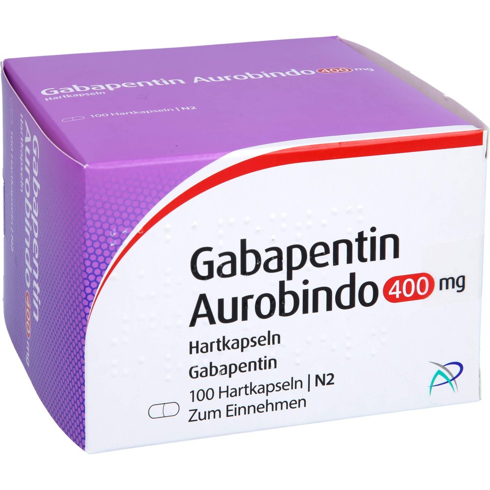 Gabapentin Aurobindo 400 Mg Hartkapseln (100 stk)