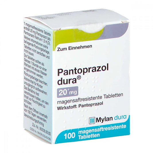 Pantoprazol Dura 20 Mg Magensaftres.Tabletten (100 stk)