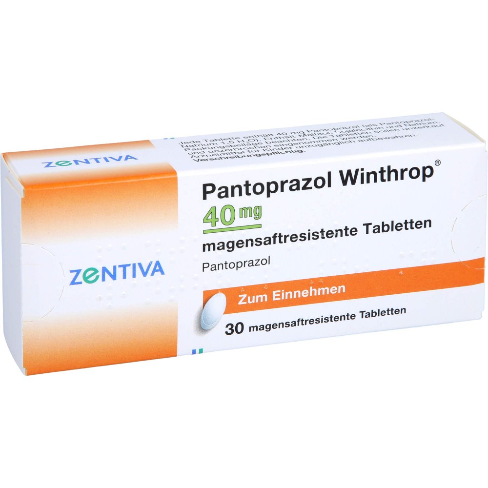 Pantoprazol Winthrop 40 Mg Magensaftres.Tabletten (30 stk)