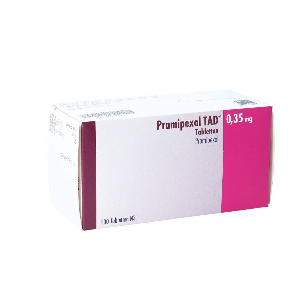 Pramipexol Tad 0,35 Mg Tabletten (100 stk)
