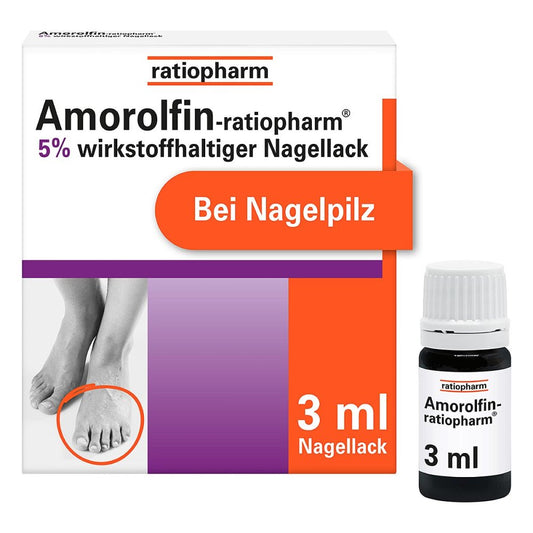 Amorolfin-Ratiopharm 5% Wirkstoffhalt.Nagellack (3 ml)