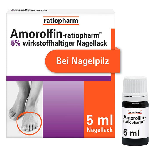 Amorolfin-Ratiopharm 5% Wirkstoffhalt.Nagellack (5 ml)