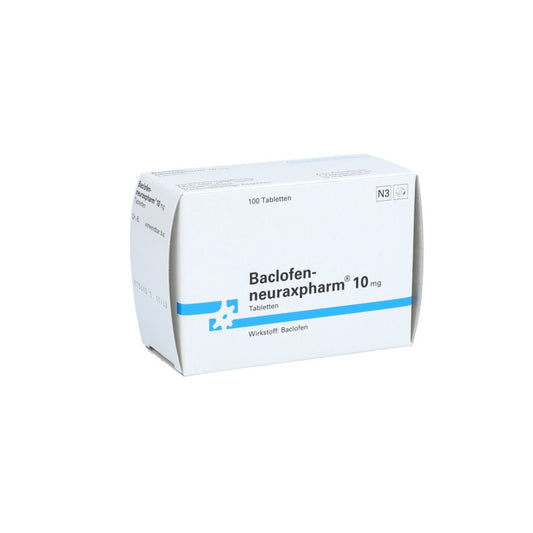 Baclofen-Neuraxpharm 10 Mg Tabletten (100 stk)