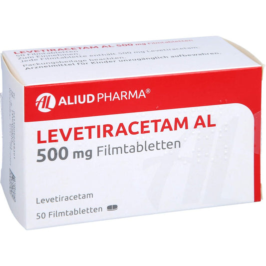 Levetiracetam Al 500 Mg Filmtabletten (50 stk)