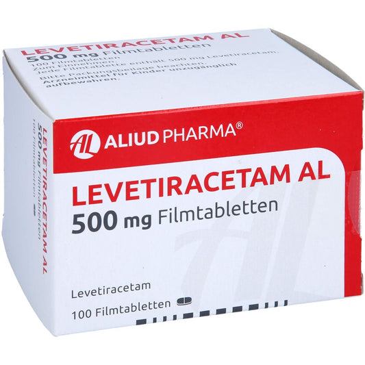 Levetiracetam Al 500 Mg Filmtabletten (100 stk)