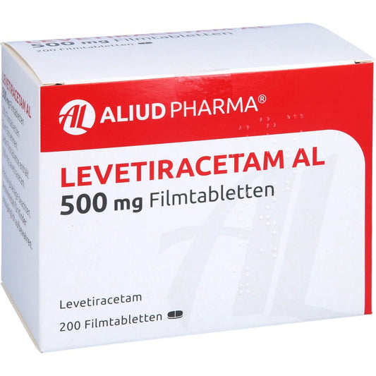 Levetiracetam Al 500 Mg Filmtabletten (200 stk)