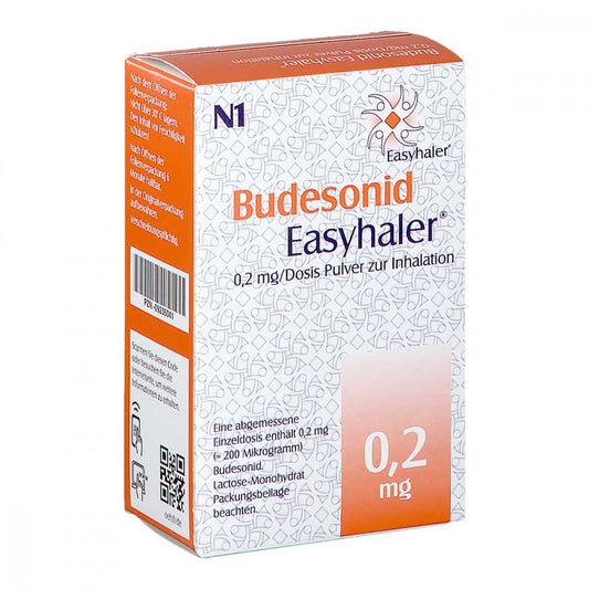 Budesonid Easyhaler 0,2 Mg/Dosis 120 Ed P.Z.Inh. (1 stk)