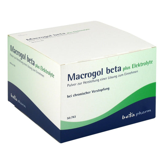 Macrogol Beta Plus Elektrolyte Plv.Z.H.E.L.Z.Einn. (50 stk)