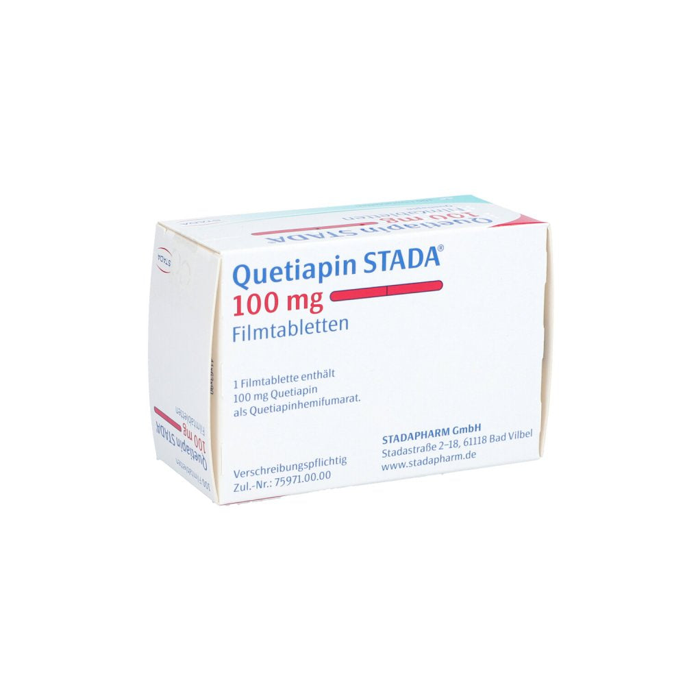 Quetiapin Stada 100 Mg Filmtabletten (100 stk)