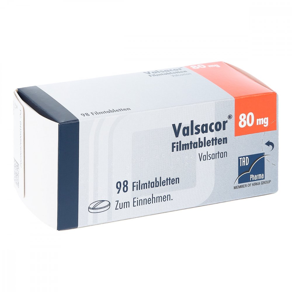 Valsacor 80 Mg Filmtabletten (98 stk)