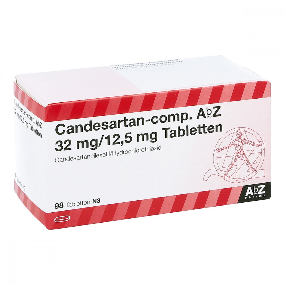 Candesartan Abz Comp. 32 Mg/12,5 Mg Tabletten (98 stk)
