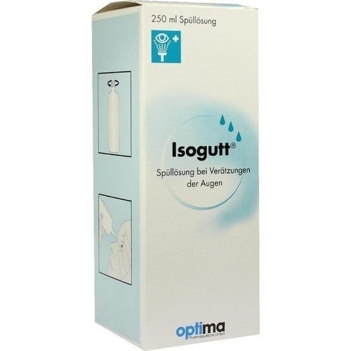 Das Produktfoto zeigt Isogutt Spüllösung (250 ml) PZN 09300011